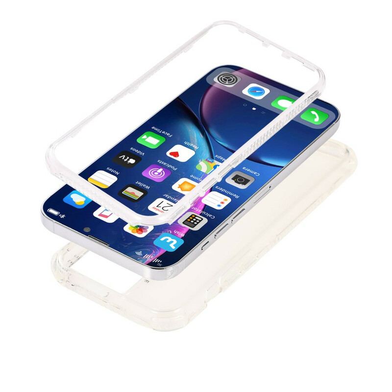 Capa Para iPhone 13 Pro Transparente Matizado