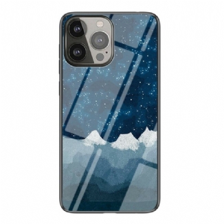 Capa Para iPhone 13 Pro Vidro Temperado Céu Estrelado