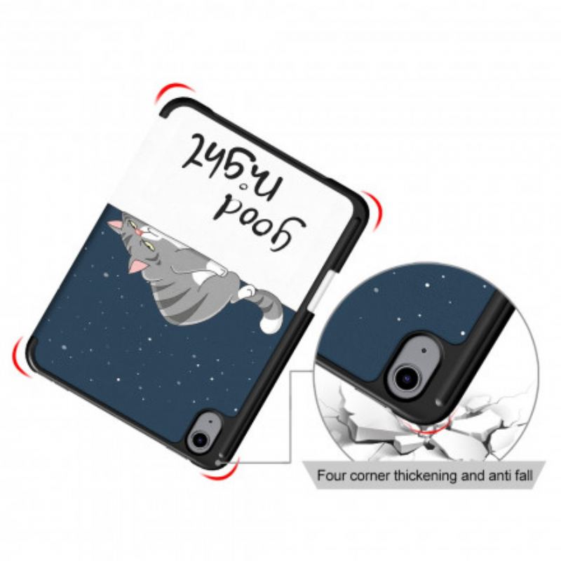 Capa De Celular Para iPad Mini 6 (2021) Good Night Porta Caneta