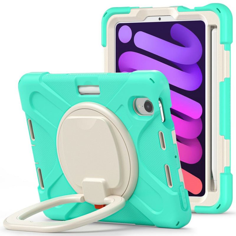 Capa De Celular Para iPad Mini 6 (2021) Suporte De Anel Ultra Resistente