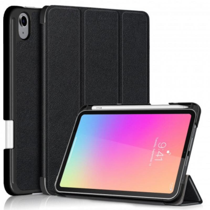 Capa De Celular Para iPad Mini 6 (2021) Suporte Para Caneta Com Três Dobras