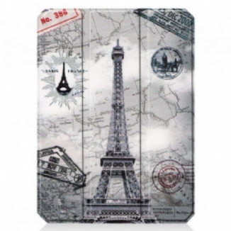 Capa De Celular Para iPad Mini 6 (2021) Suporte Para Caneta Torre Eiffel