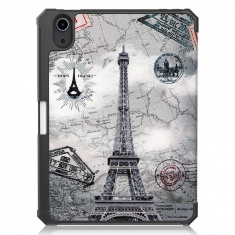 Capa De Celular Para iPad Mini 6 (2021) Suporte Para Caneta Torre Eiffel