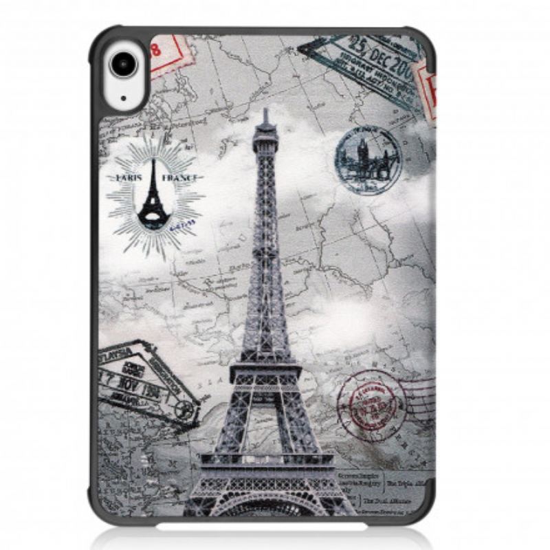 Capa De Celular Para iPad Mini 6 (2021) Torre Eiffel Retrô Reforçada