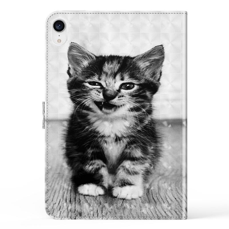 Capa De Couro Para iPad Mini 6 (2021) Gatinho De Couro Falso