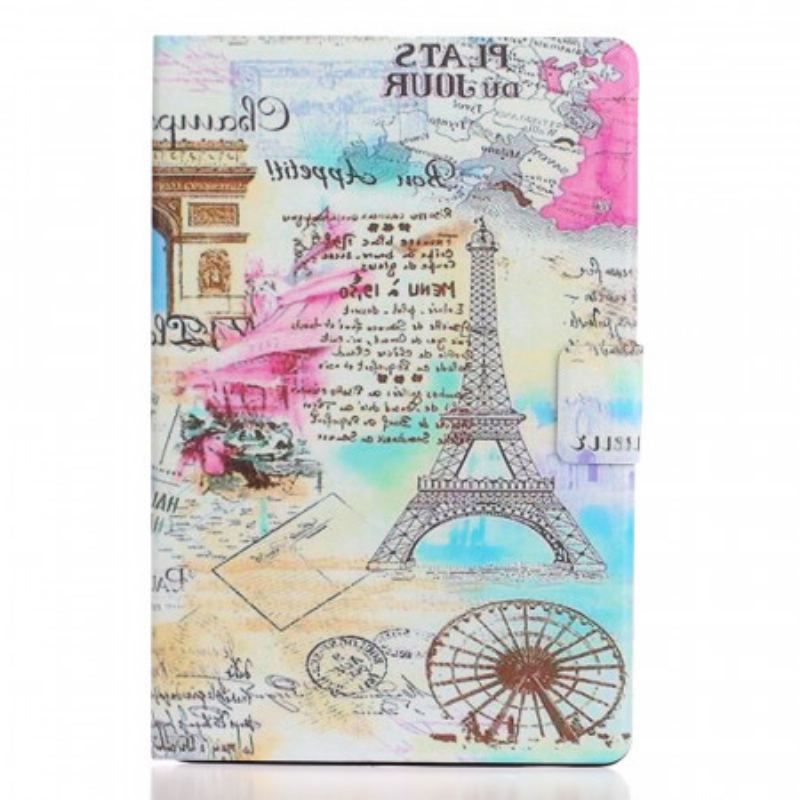 Capa De Couro Para iPad Mini 6 (2021) Paris