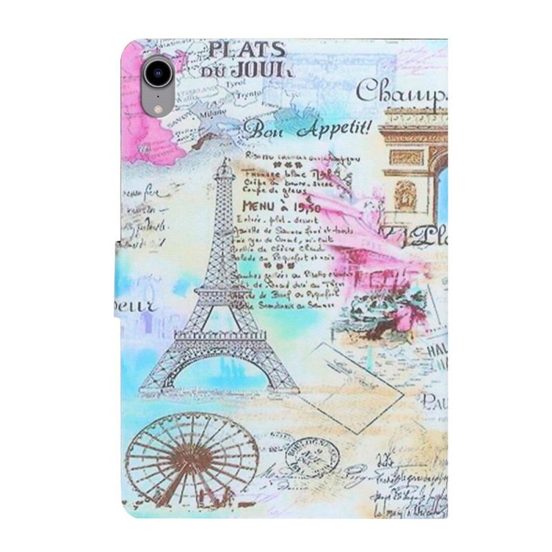 Capa De Couro Para iPad Mini 6 (2021) Paris