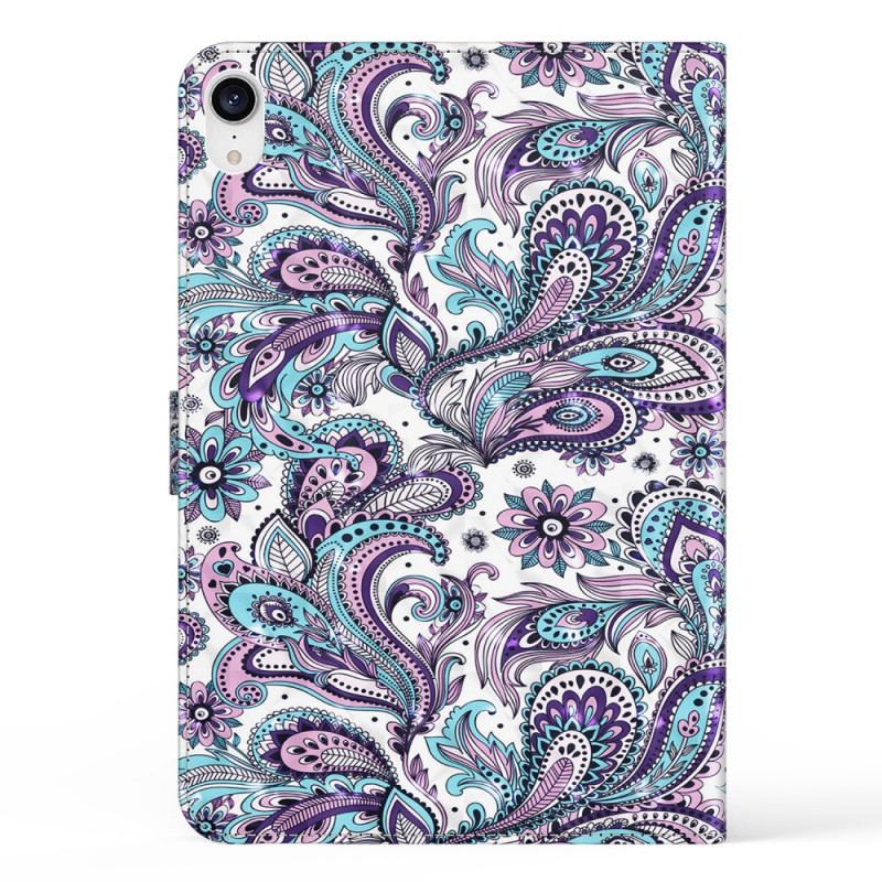 Capa De Couro Para iPad Mini 6 (2021) Ponto De Luz Paisley Padrão