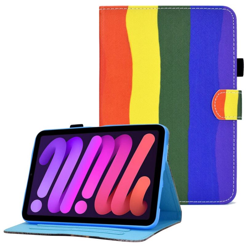 Capa Em Pele Para iPad Mini 6 (2021) Cores