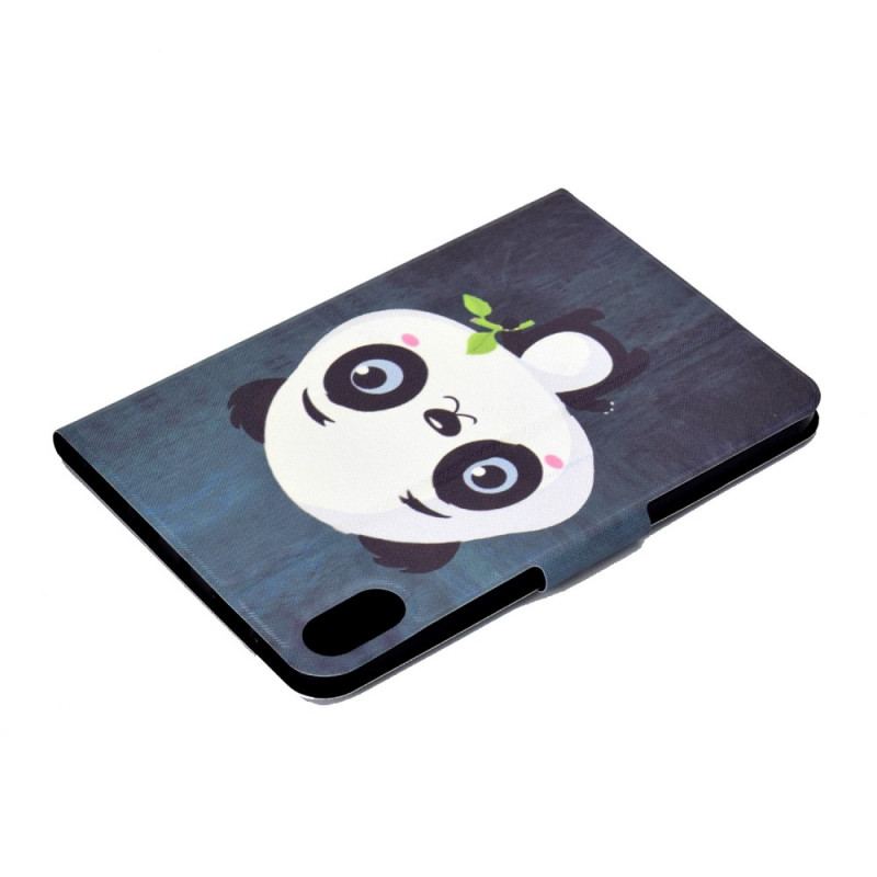 Capa Em Pele Para iPad Mini 6 (2021) Panda Fofo