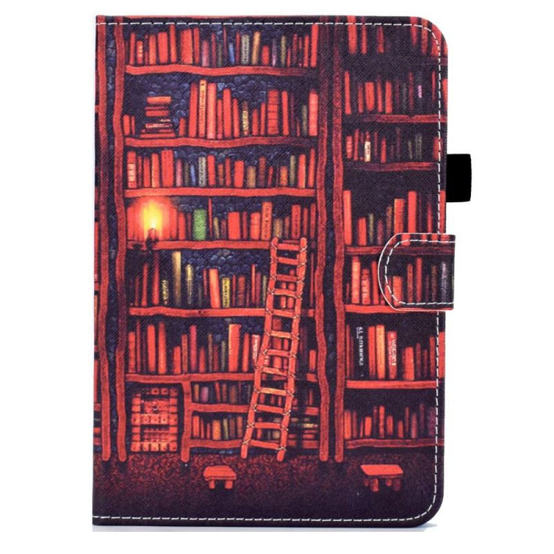 Capa Flip Para iPad Mini 6 (2021) Biblioteca