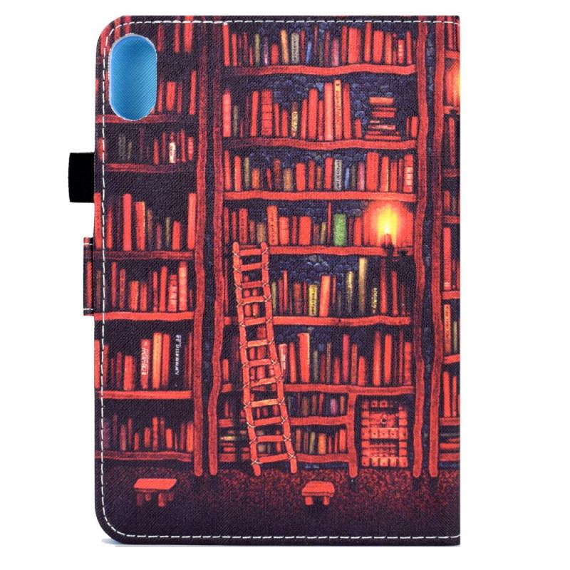 Capa Flip Para iPad Mini 6 (2021) Biblioteca