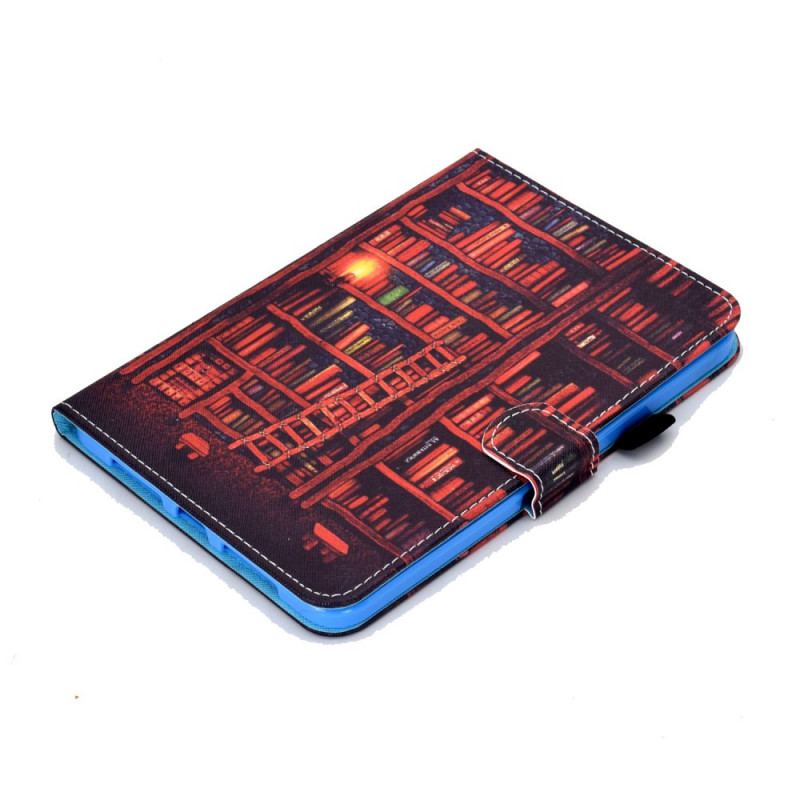 Capa Flip Para iPad Mini 6 (2021) Biblioteca