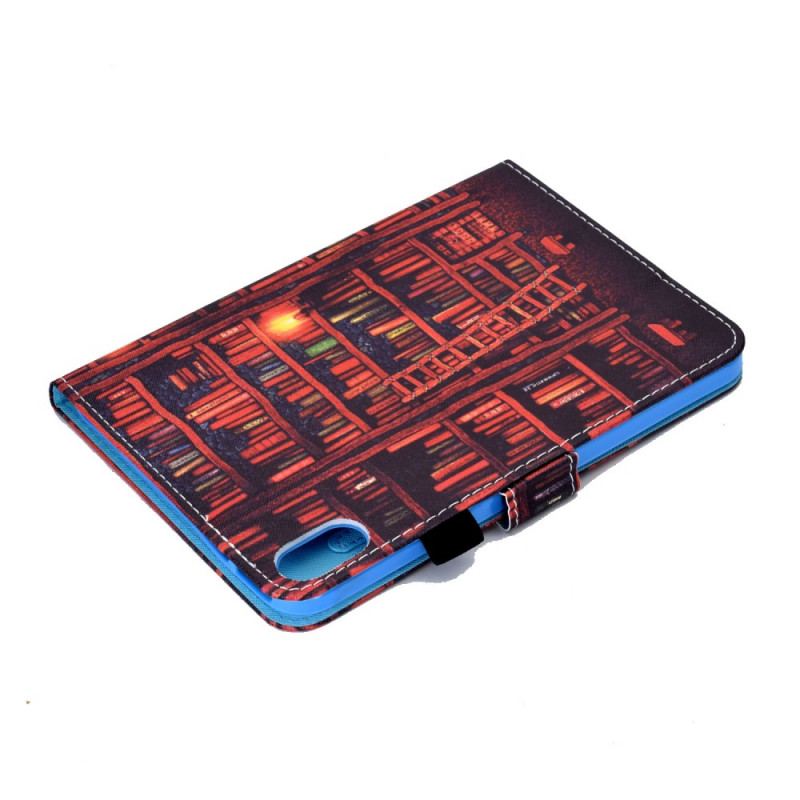 Capa Flip Para iPad Mini 6 (2021) Biblioteca