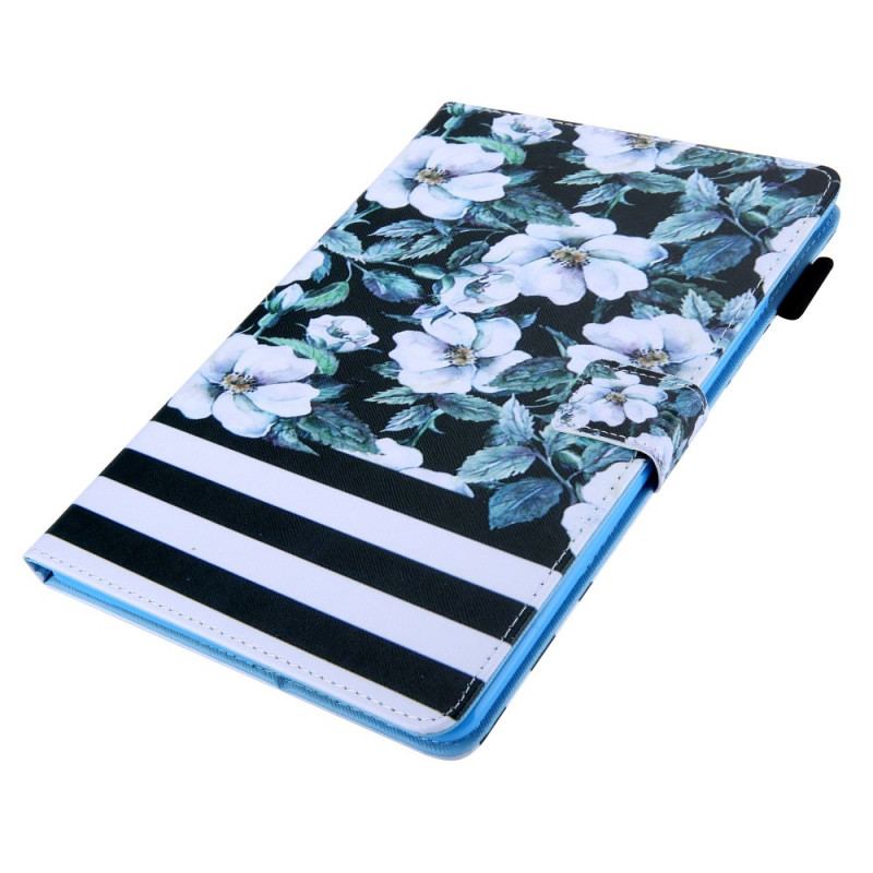 Capa Flip Para iPad Mini 6 (2021) Desenho De Flor