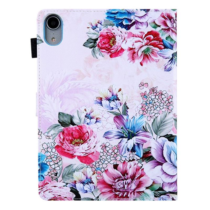 Capa Flip Para iPad Mini 6 (2021) Desenho De Flor