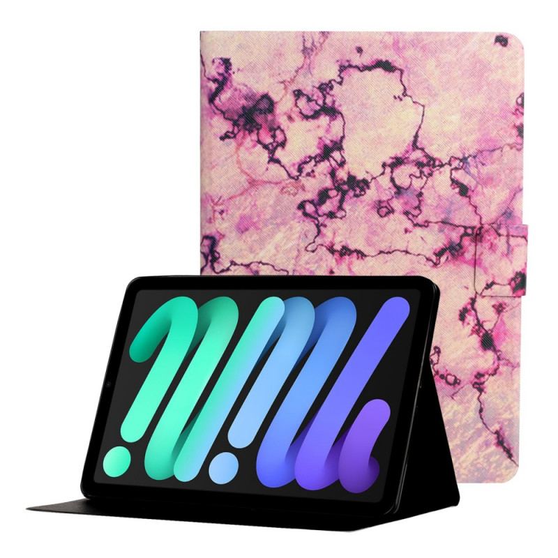 Capa Flip Para iPad Mini 6 (2021) Estilo De Mármore