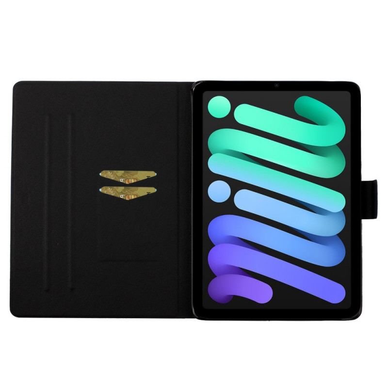 Capa Flip Para iPad Mini 6 (2021) Estilo De Mármore