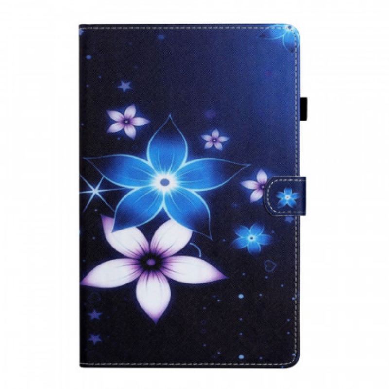 Capa Flip Para iPad Mini 6 (2021) Floral