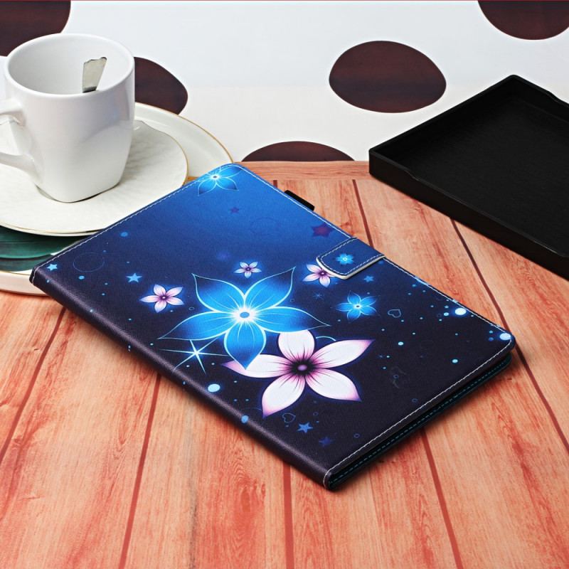 Capa Flip Para iPad Mini 6 (2021) Floral