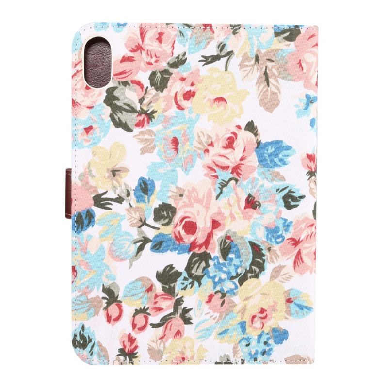 Capa Flip Para iPad Mini 6 (2021) Flores Da Liberdade