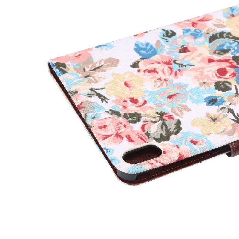 Capa Flip Para iPad Mini 6 (2021) Flores Da Liberdade