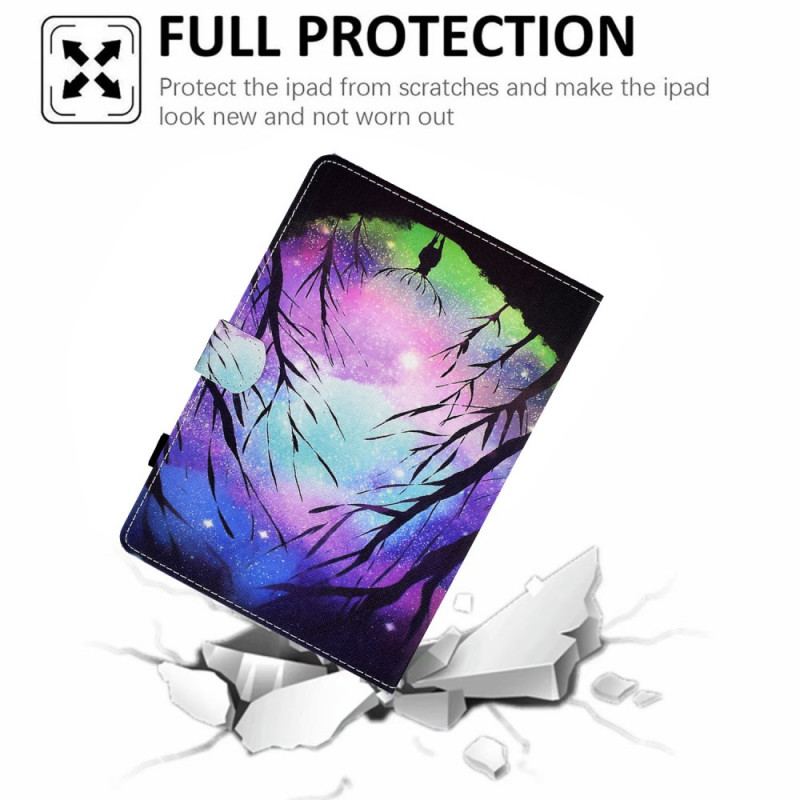 Capa Flip Para iPad Mini 6 (2021) Floresta E Cervos