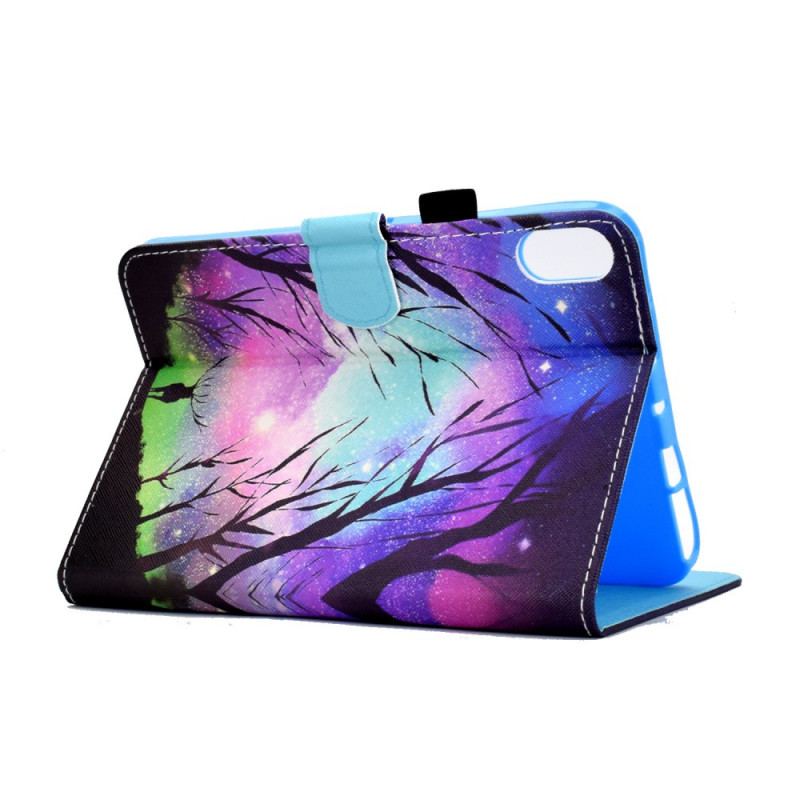 Capa Flip Para iPad Mini 6 (2021) Floresta E Cervos