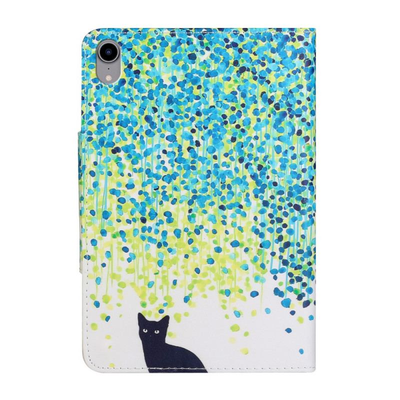 Capa Flip Para iPad Mini 6 (2021) Gato Preto