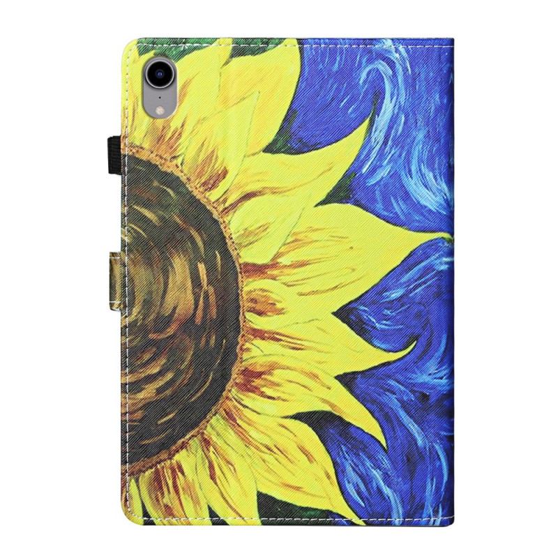 Capa Flip Para iPad Mini 6 (2021) Girassol Pintado