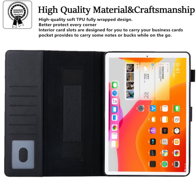 Capa Flip Para iPad Mini 6 (2021) Negócios Multifuncionais