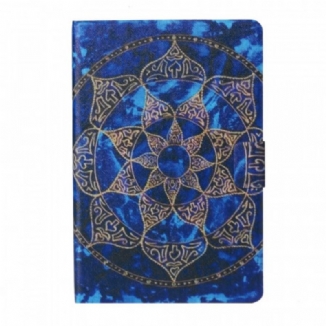 Capa Flip Para iPad Mini 6 (2021) Padrão De Mandala Ancestral