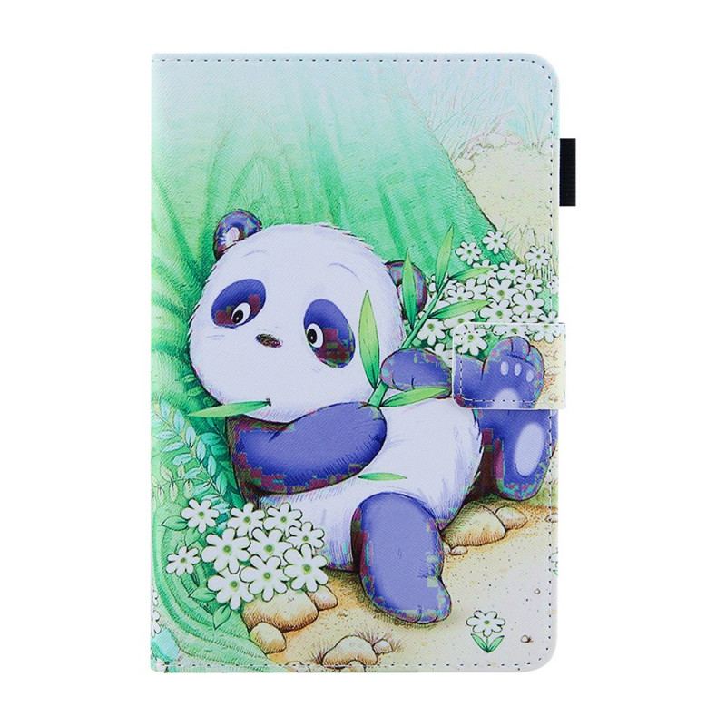 Capa Flip Para iPad Mini 6 (2021) Panda Fofo