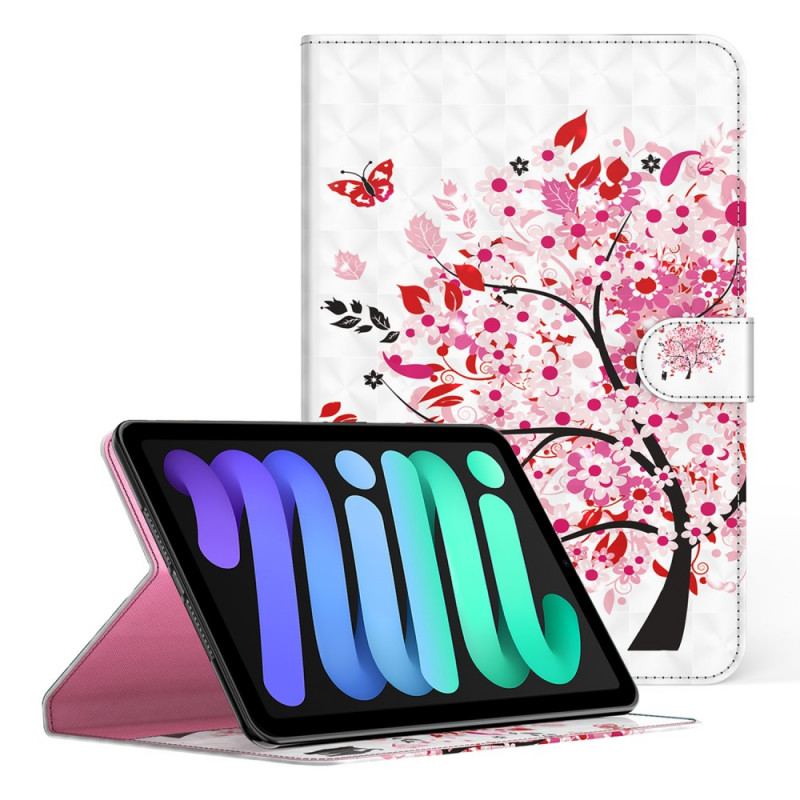 Capa Flip Para iPad Mini 6 (2021) Ponto De Luz Sonho De Gato