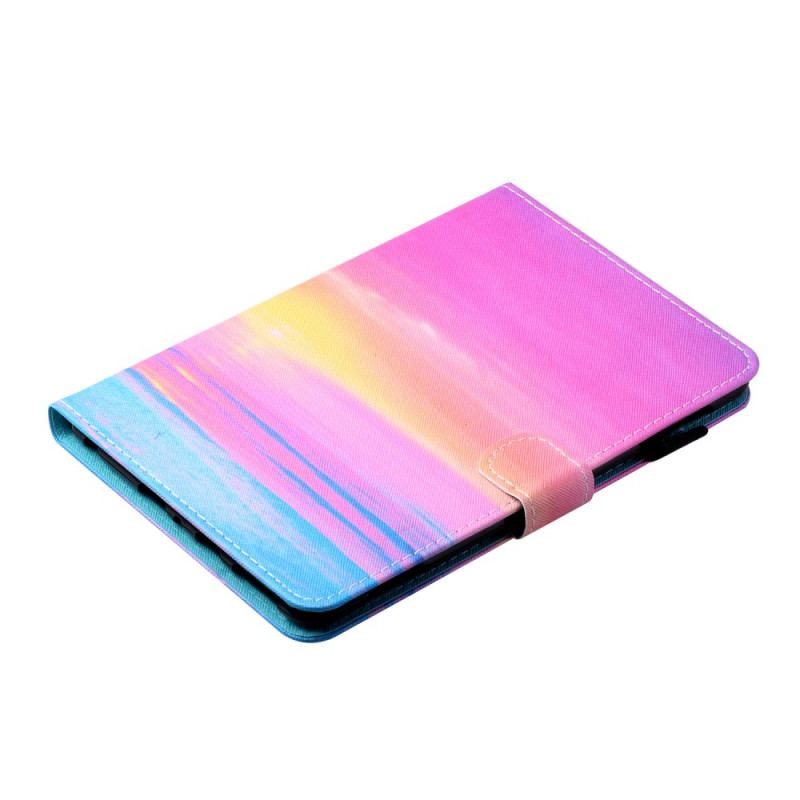 Capa Flip Para iPad Mini 6 (2021) Pôr Do Sol