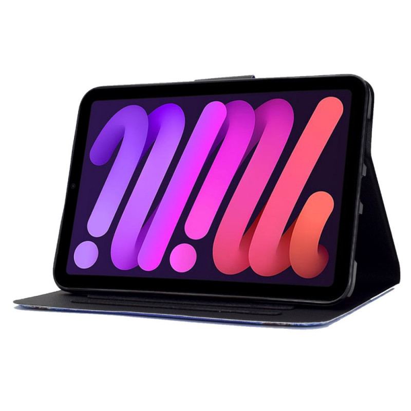 Capa Flip Para iPad Mini 6 (2021) Raposa