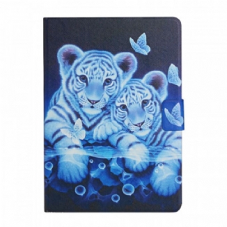 Capa Flip Para iPad Mini 6 (2021) Tigres