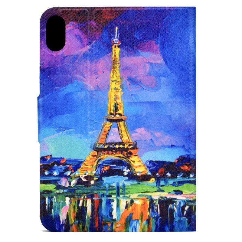 Capa Flip Para iPad Mini 6 (2021) Torre Eiffel