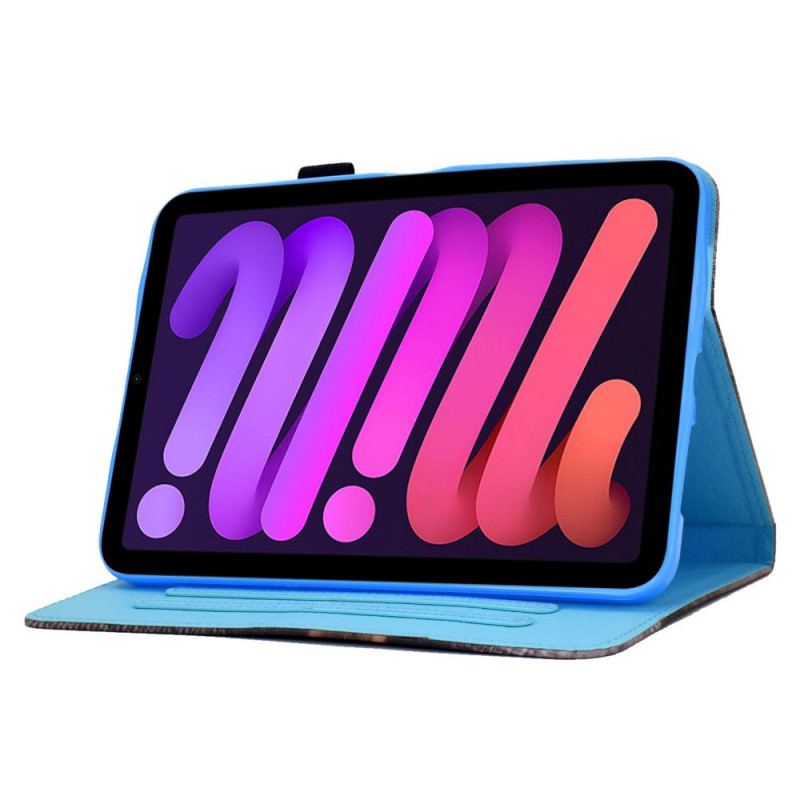 Capa Flip Para iPad Mini 6 (2021) Viva A Praia