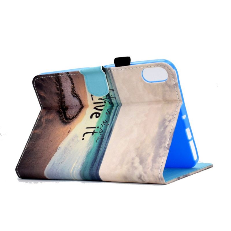 Capa Flip Para iPad Mini 6 (2021) Viva A Praia