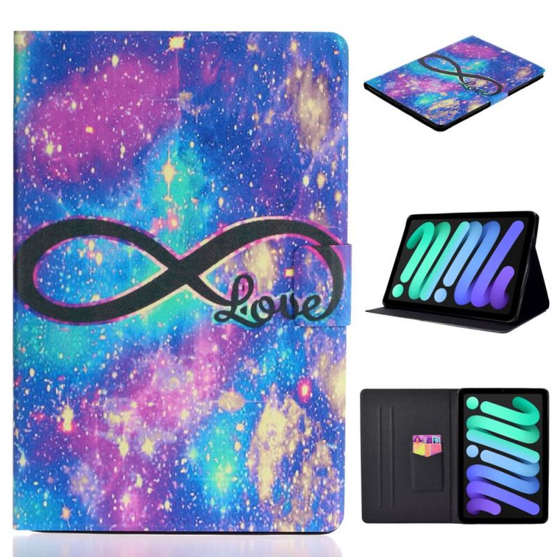 Capa Folio Para iPad Mini 6 (2021) Amor Sem Fim