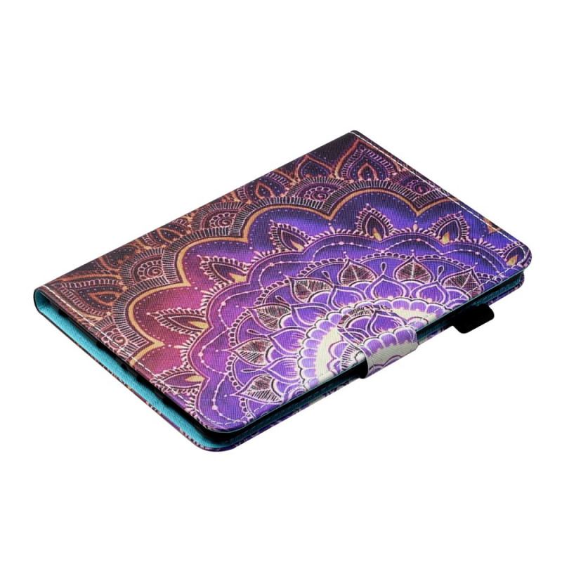 Capa Folio Para iPad Mini 6 (2021) Arte Mandala