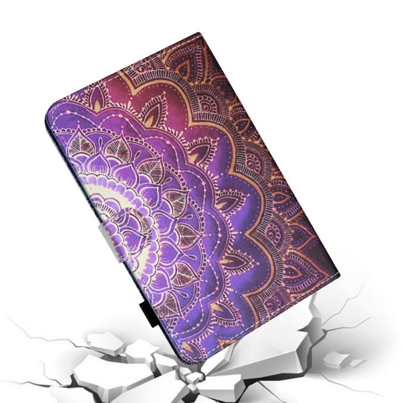 Capa Folio Para iPad Mini 6 (2021) Arte Mandala