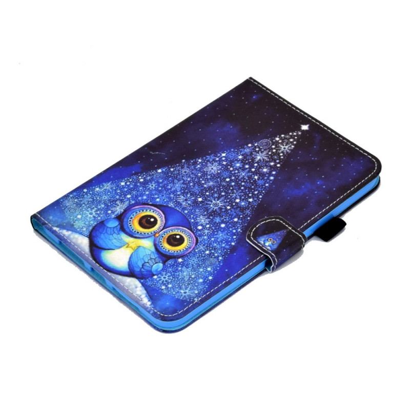 Capa Folio Para iPad Mini 6 (2021) Coruja Estrela