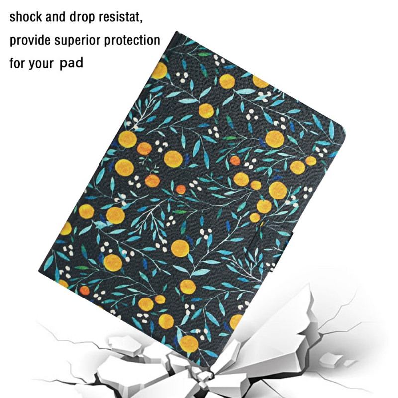 Capa Folio Para iPad Mini 6 (2021) Flores Flores Flores