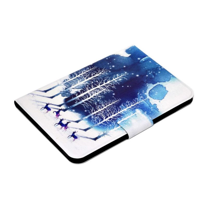 Capa Folio Para iPad Mini 6 (2021) Inverno