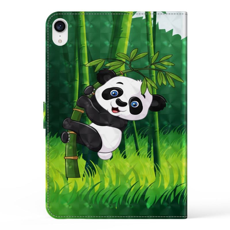 Capa Folio Para iPad Mini 6 (2021) Panda Ponto De Luz