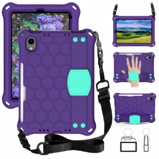 Capa Para iPad Mini 6 (2021) Eva Com Alça De Suporte E Alça De Ombro