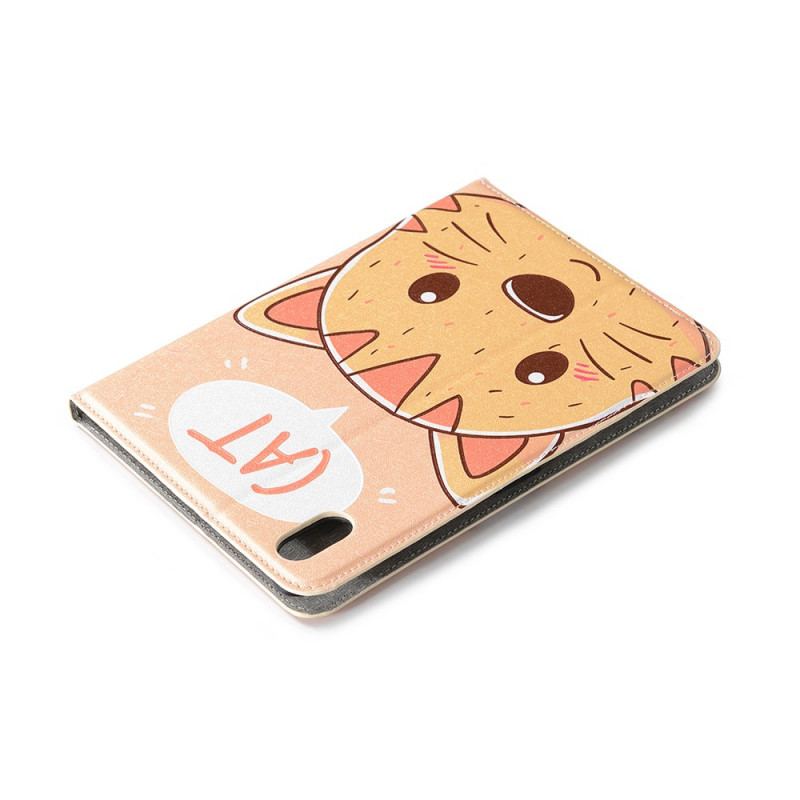 Capa Para iPad Mini 6 (2021) Gato De Desenho Animado