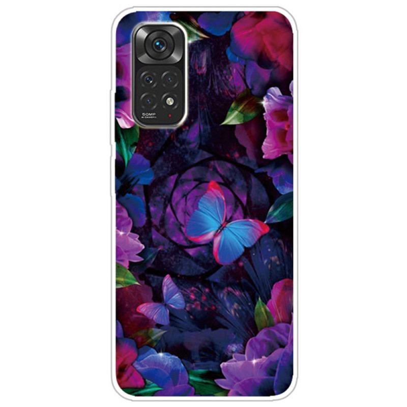 Capa De Celular Para Xiaomi Redmi Note 11 Pro / 11 Pro 5G Borboletas Variação